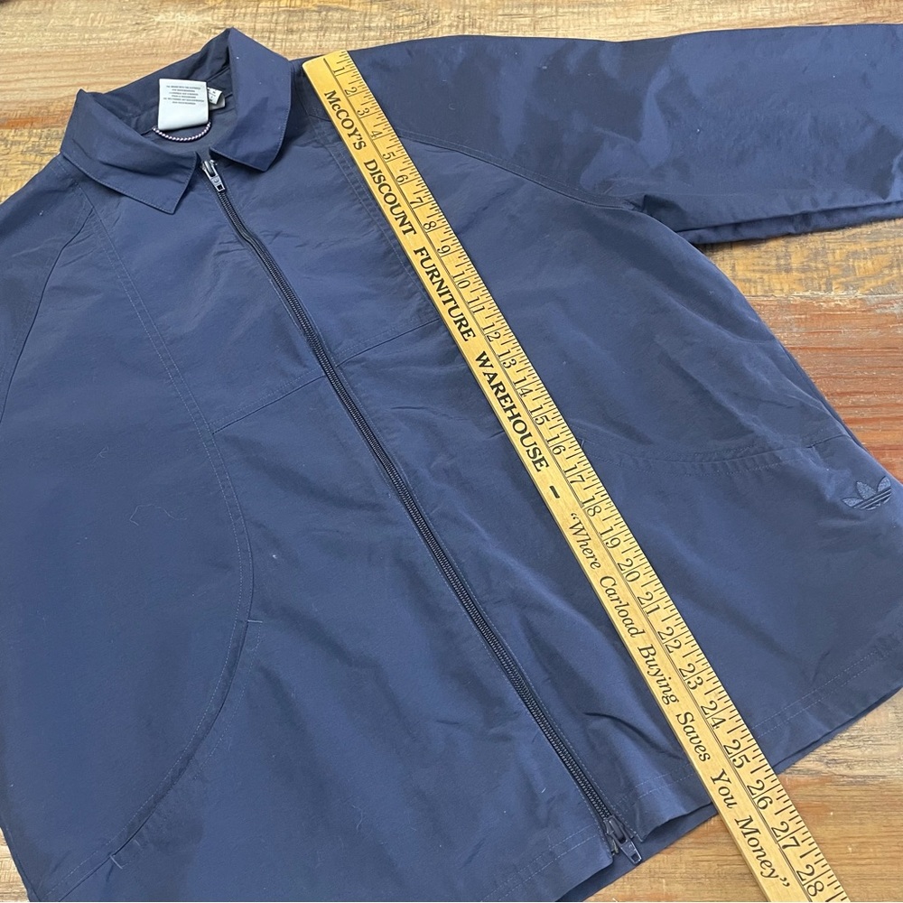Adidas Coach Jacket Size Medium navy - Picture 4 of 9